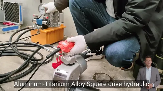 electric square drive hydraulic torque wrench 15000 nm